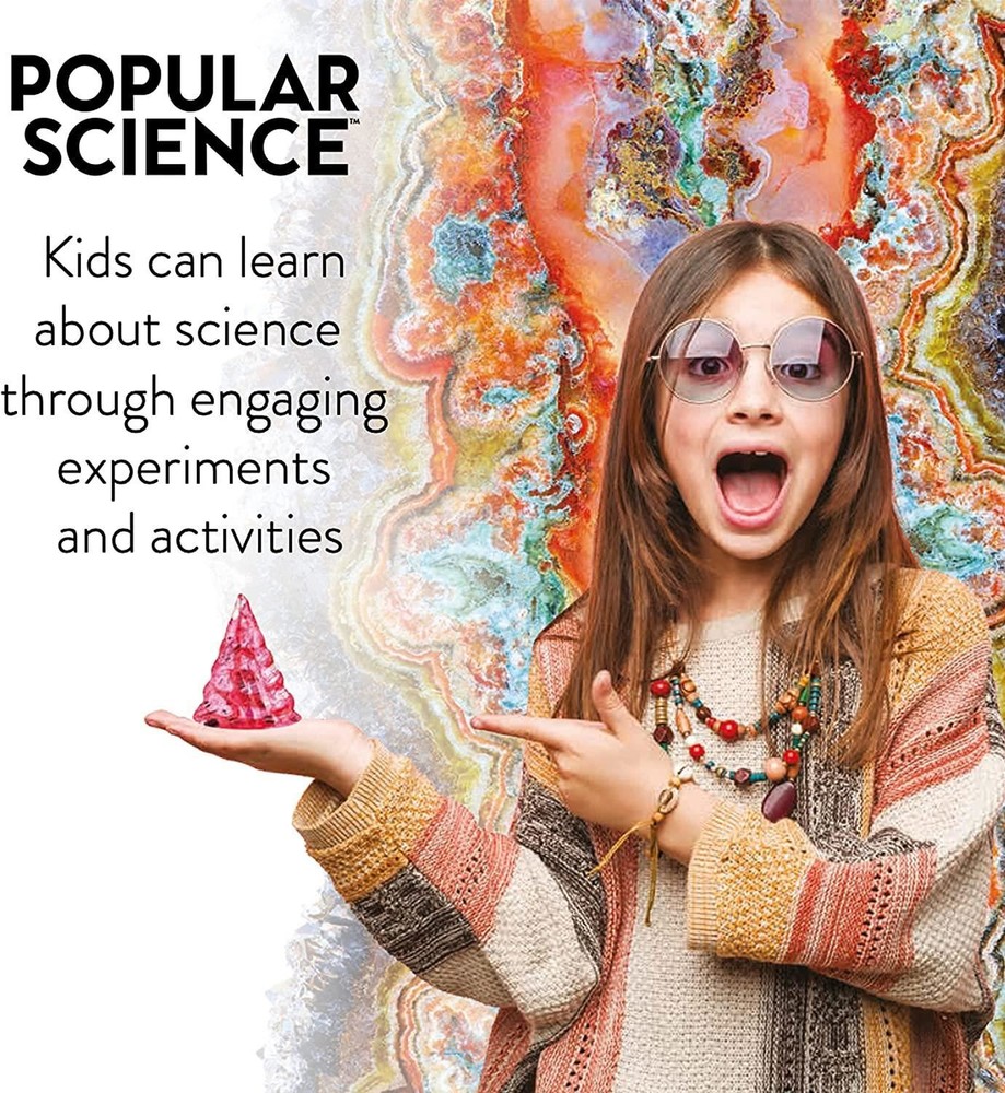 Popular Science Crystal Science Kit STEAM Educational Learning Experiment