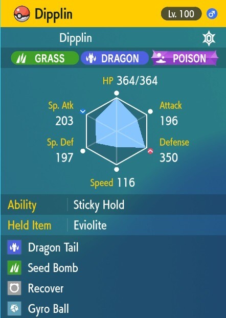 Pokemon Scarlet and Violet 6iv Max EV Dipplin
