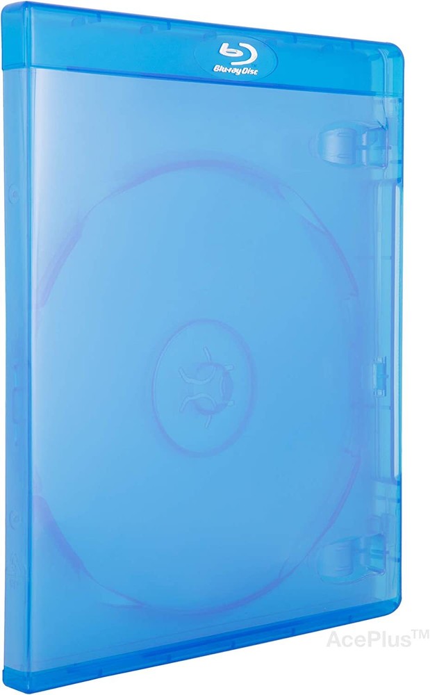 Replacement Empty Single Blu-ray Cases W/ Custom Cover - A (No Discs)
