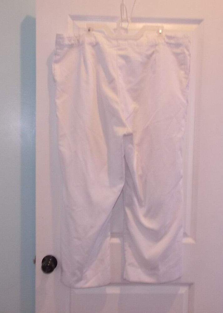 Cintas Men's Size 45X27 White Uniform Work Pants