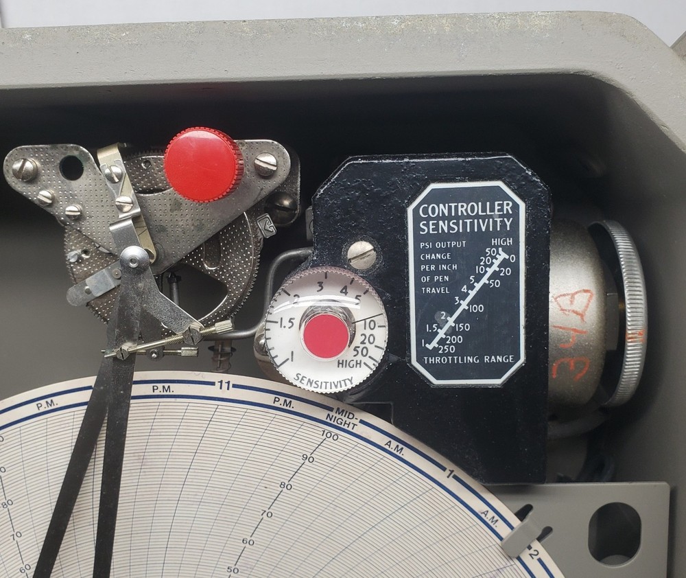 ABB Kent Taylor Fulscope Chart Recorder OP 3502 Untested
