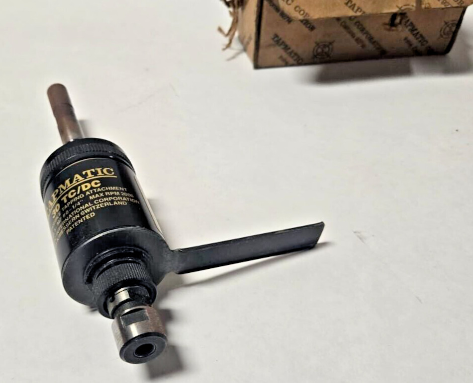 TapMatic 30 TC DC Reversible Tapping Attachment #0 - 1/4" MAX RPM 2000