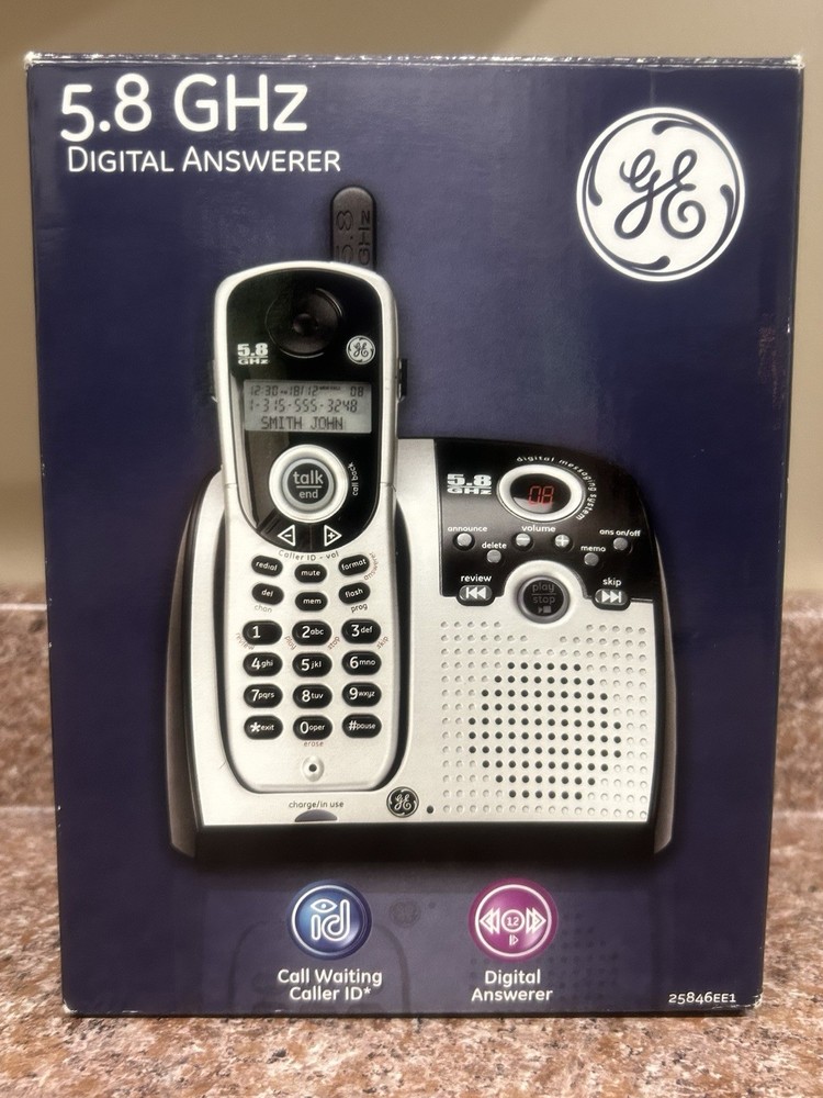 GE 5.8 GHZ Digital Answerer