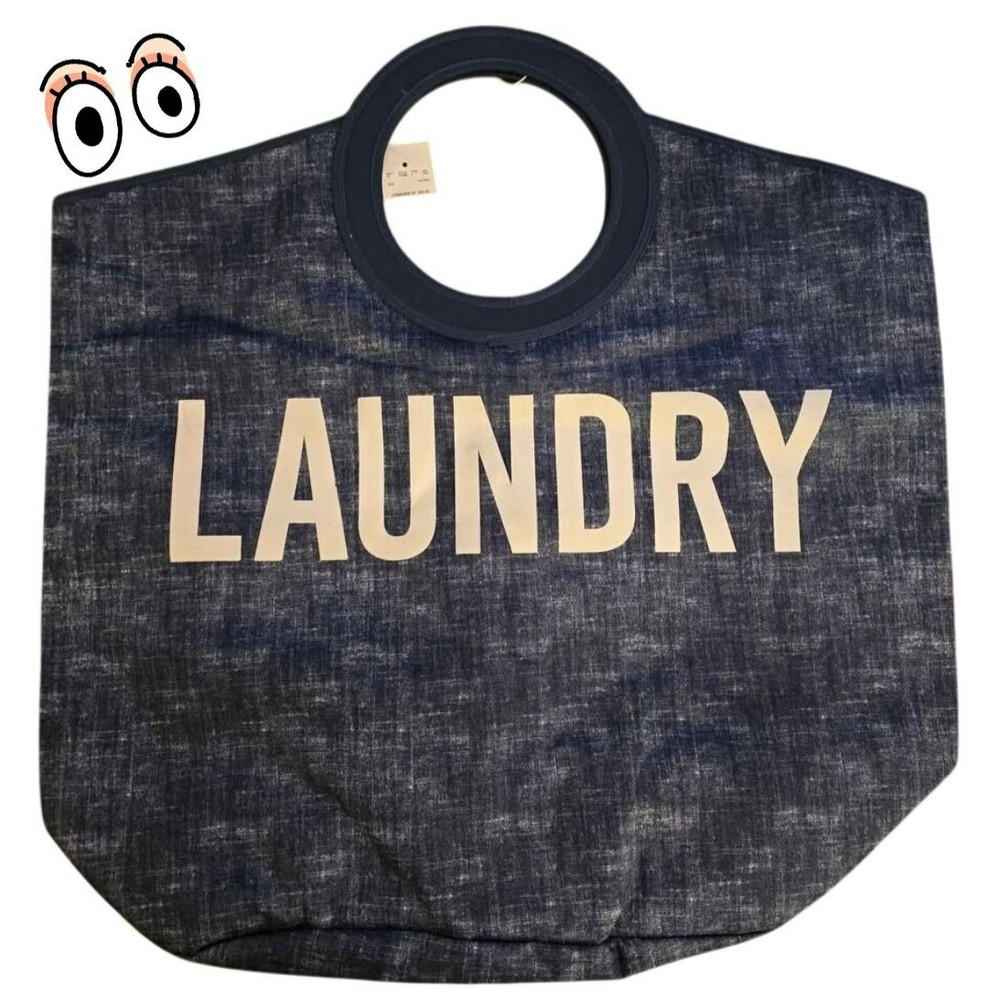Cute and Practical Large Collapsible Fabric Laundry Bag