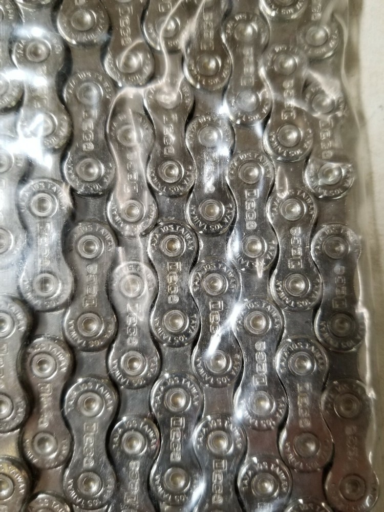 TAYA DECA-101 DHT 10 Speed Chain, 116 Links- Silver (Silver)