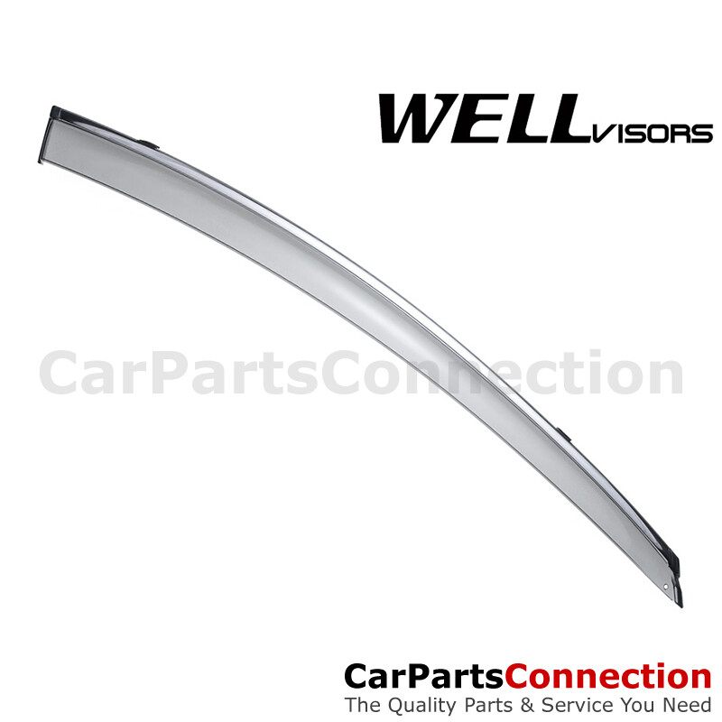 WellVisors Window Visors 15-18 Volvo V60 Hatchback Sun Visors Deflectors