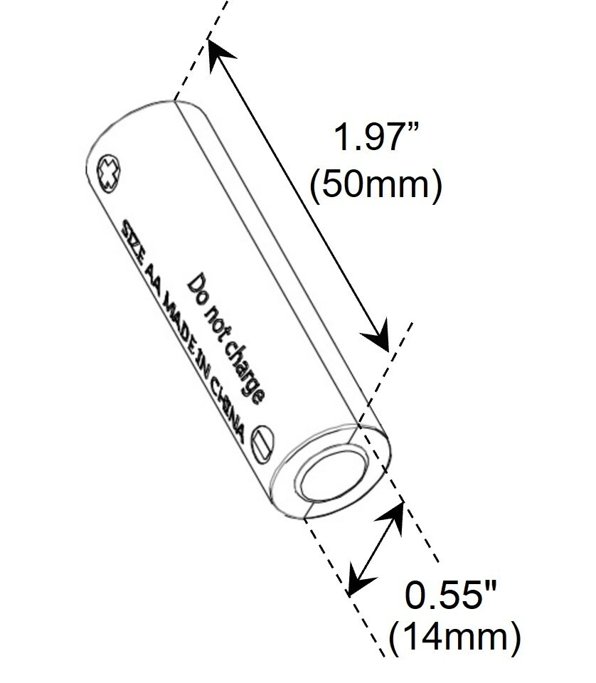 3 x AA Battery Replacement Eliminator Kit for Electronic Devices
