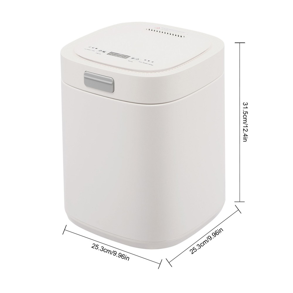 2.5L Electric Composter For Kitchen Odorless Kitchen Composter For Home Use