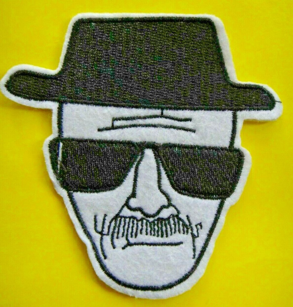 Breaking Bad "Walter White, Heisenberg" Embroidered Patch -new