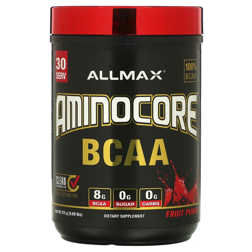 AMINOCORE BCAA, Fruit Punch, 0.69 lbs (315 g)