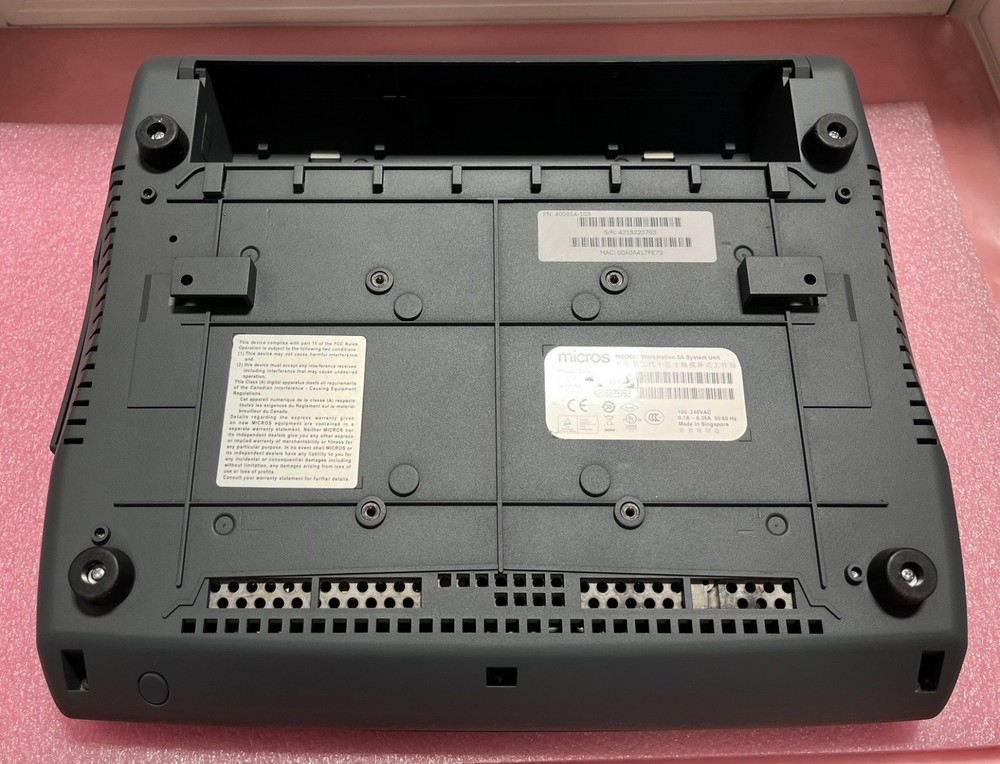 Micros 400814-103 Workstation 5A System Unit