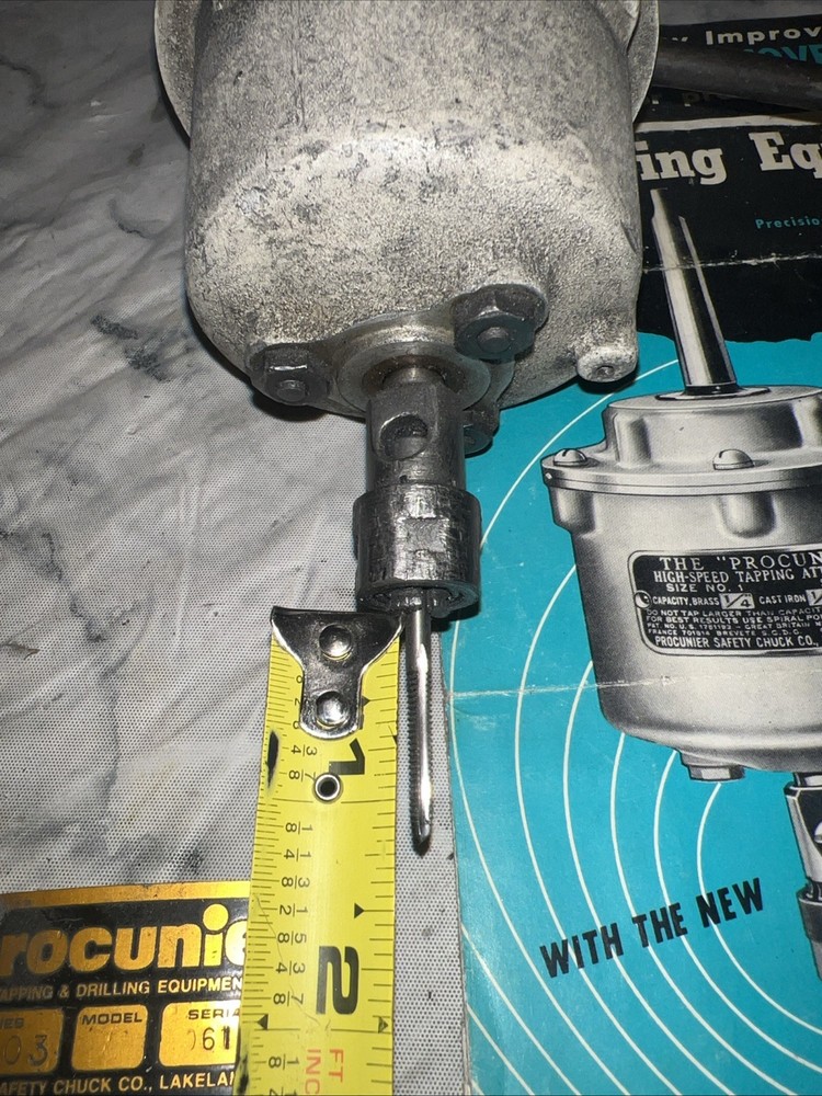 Procunier Model 1 Series 110063 Style E Tapping Head