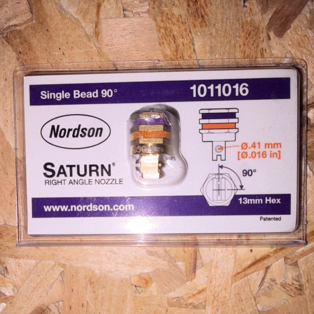 Nordson Saturn Single Bead 90° Right Angle Nozzle 1011016