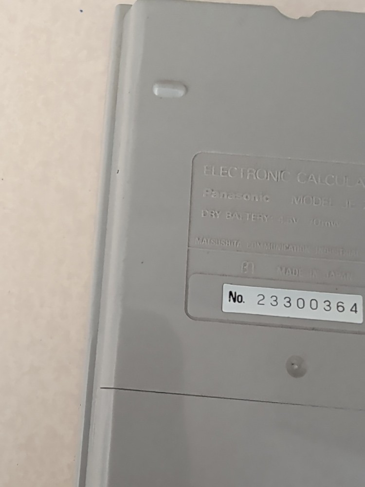 CompuVoice Calculator Functions Tested Working JE-720U Batt Not Incl.