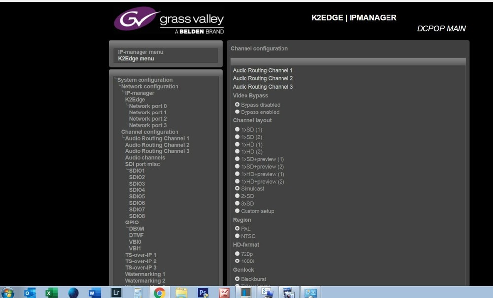 1x Grass Valley K2 Edge smart playout servers (server 10)