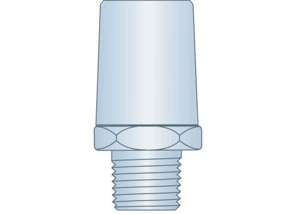 Bulk Loader Fitting 1/8-27NPT CS ZC (4 Pieces)