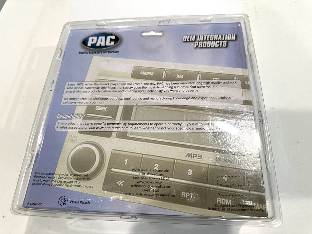 PAC NU-GM29 Navigation Radio Unlock Interface for GM 29-bit Data-Bus Vehicles