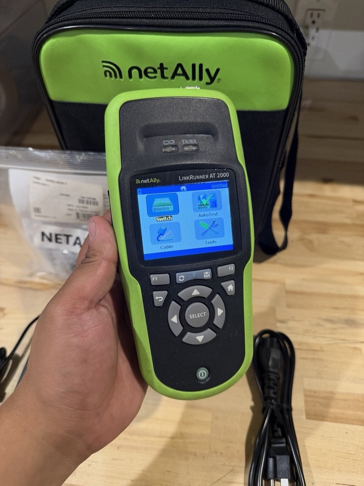 NETALLY LINKRUNNER AT 2000 NETWORK TESTER (LRAT-2000) (SHIPS FAST) TESTED