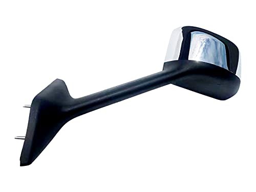 Replacement Chrome Hood Mirror Driver Left Side Fit Driver (LH) Side