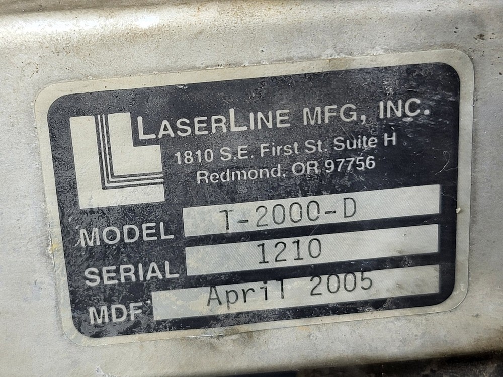 2005 LASERLINE T-2000-D Long Range Alignment Laser