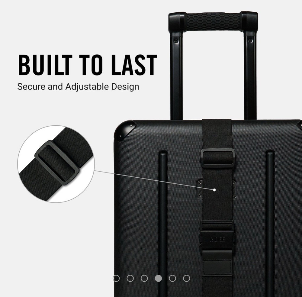 RIDGE Luggage Strap - BLACK - New