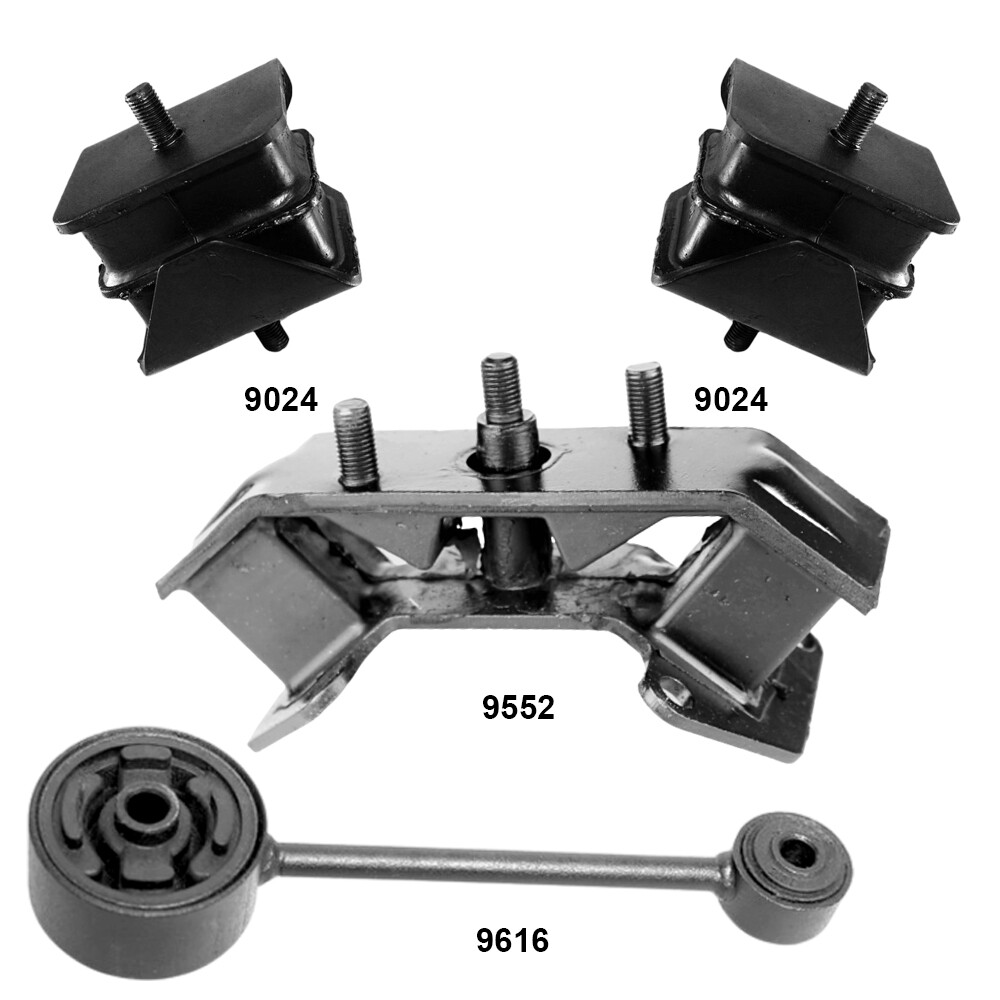 Engine Motor Mounts & Trans. Mount 4Pcs Set for Subaru Forester 09-13 2.5 3 Stud