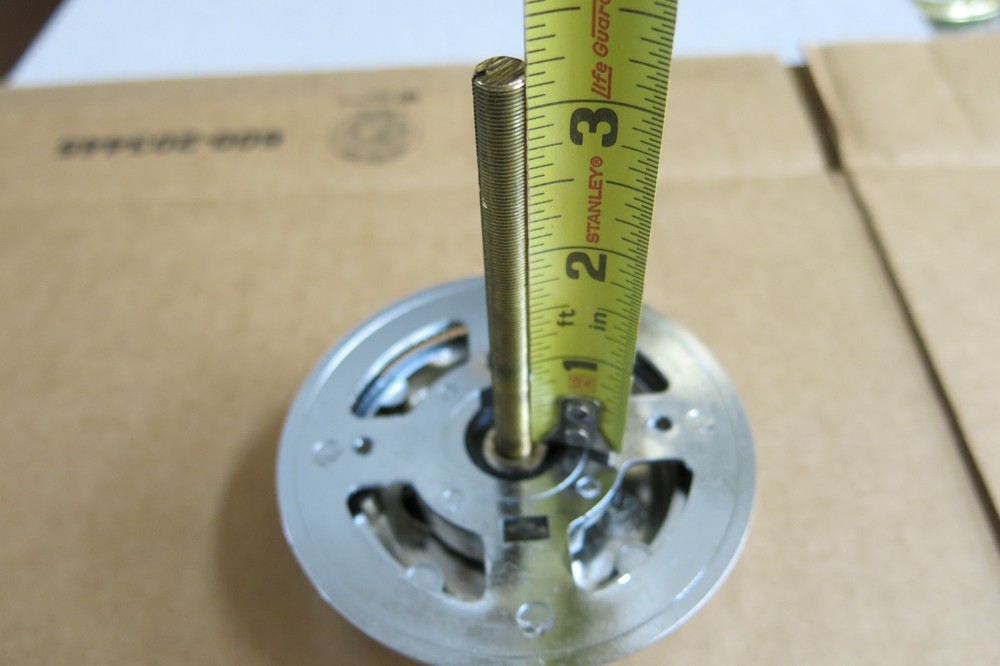 S&G Dial & Ring Set Chrome Finish USED