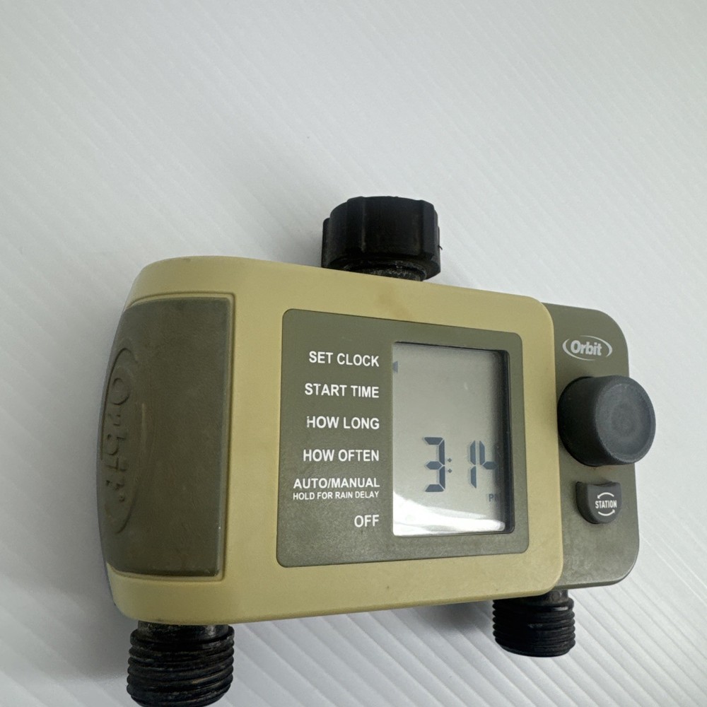 Orbit 2 Outlet Digital Hose Sprinkler Irrigation WateringTimer