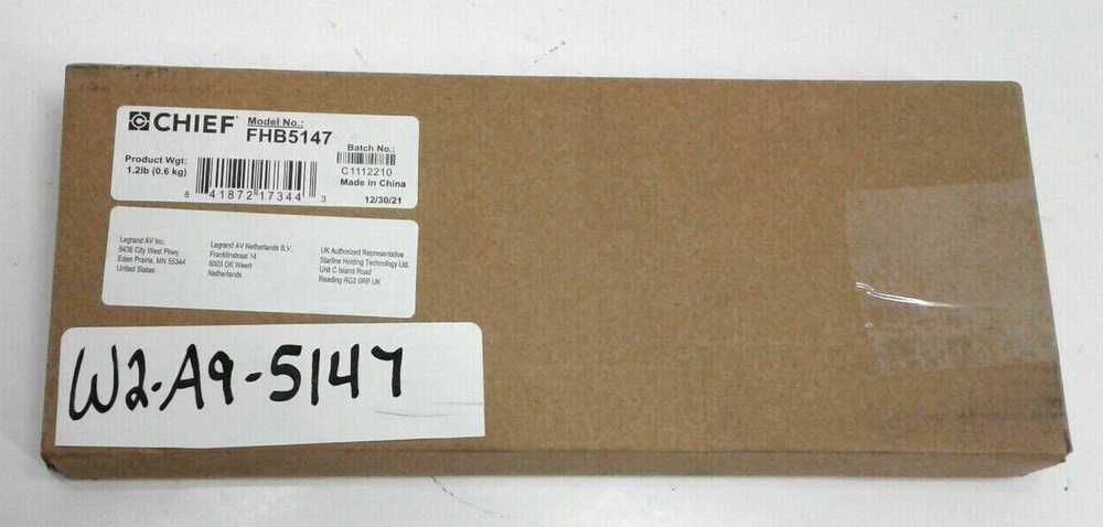 Chief FHB5147 Universal Flat Panel Mount Hardware Kit