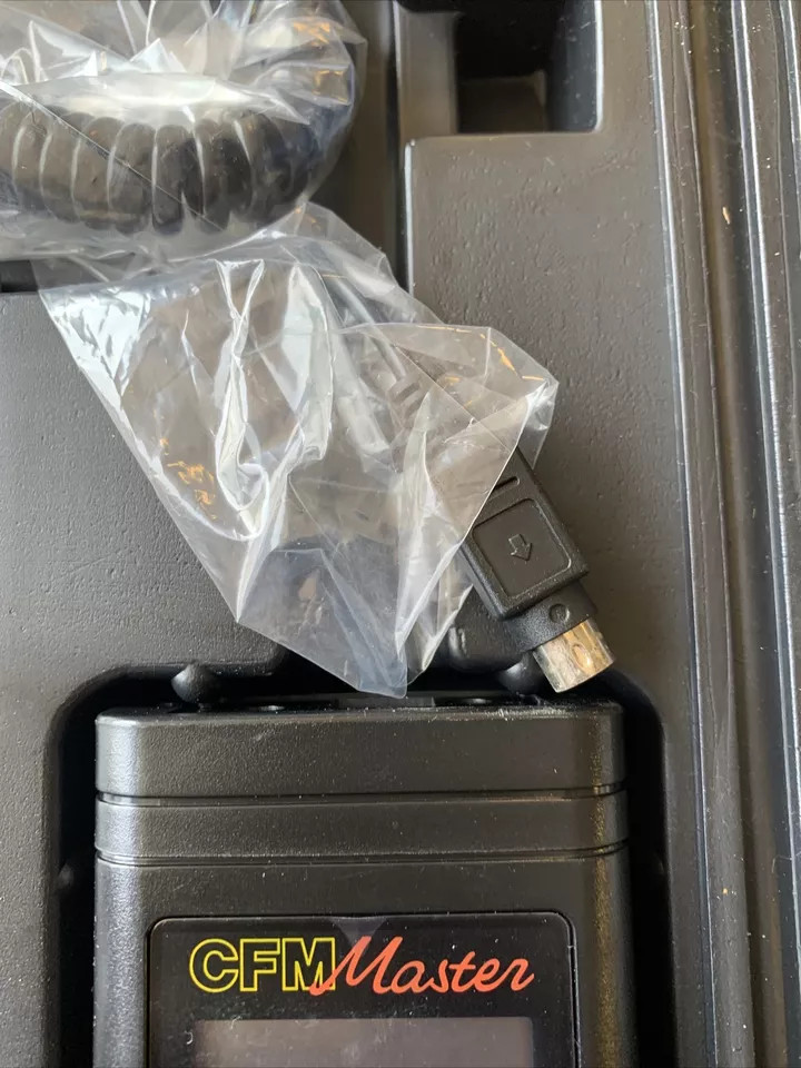 General Tools DCFM8901 Digital Two Piece Air Flow Meter with RS232 Output