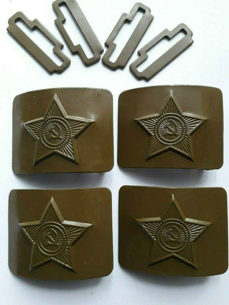 Soviet soldier buckle star
