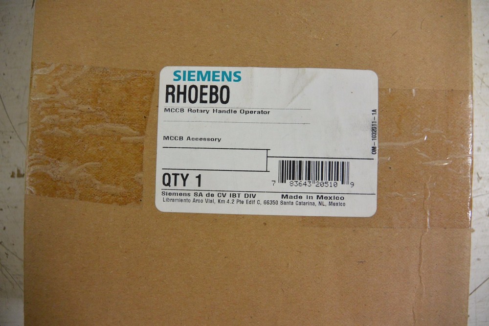 RH0EB0 Siemens MCCB Rotary Handle Operator new in box