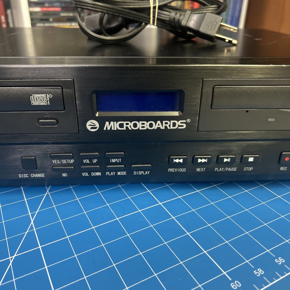 MicroBoards CWL-6200 CopyWriter Live Dual CD Recorder Duplicator Working Drives