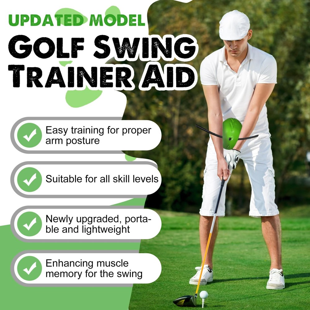 The Connector Golf Training Aid, Swing Trainer for Posture Correction Practice