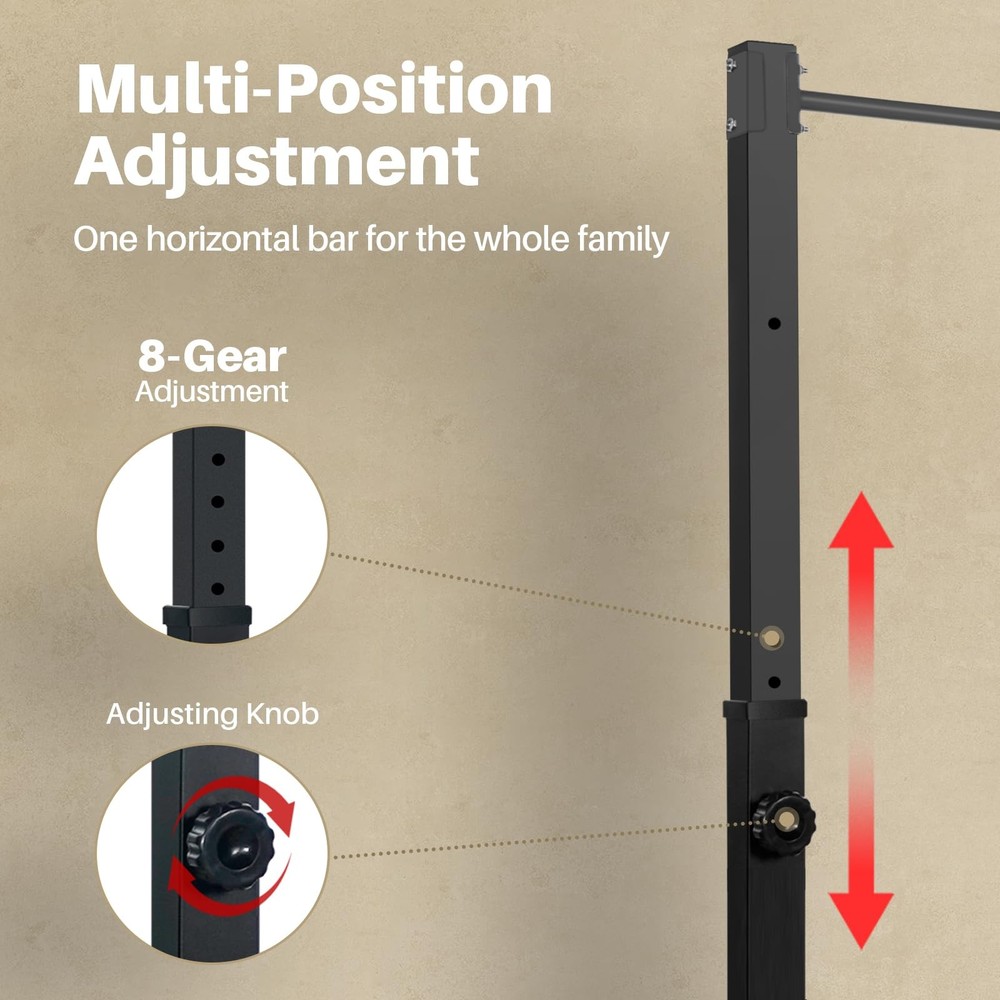 Pull Up Station, Bongkim Power Tower Portable Pullup Bar Station, Pull Up Bar...