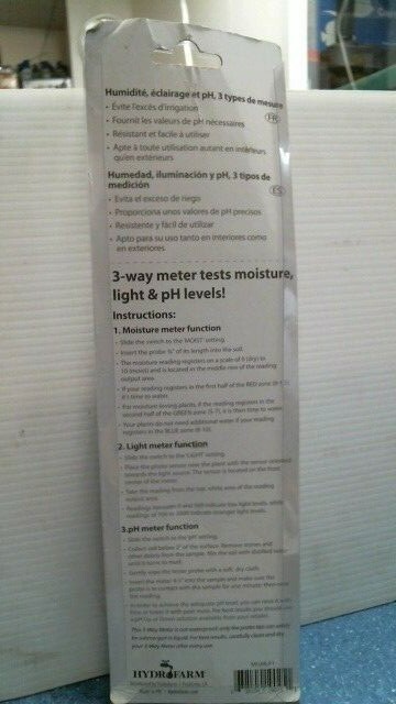 Hydrofarm 3-way Meter (19025) FS