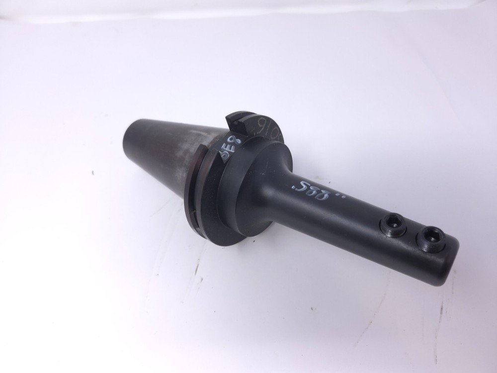 Precision Components CAT50 CUSTOM DIA .588" Endmill Tool Holder 6" Proj. BE8