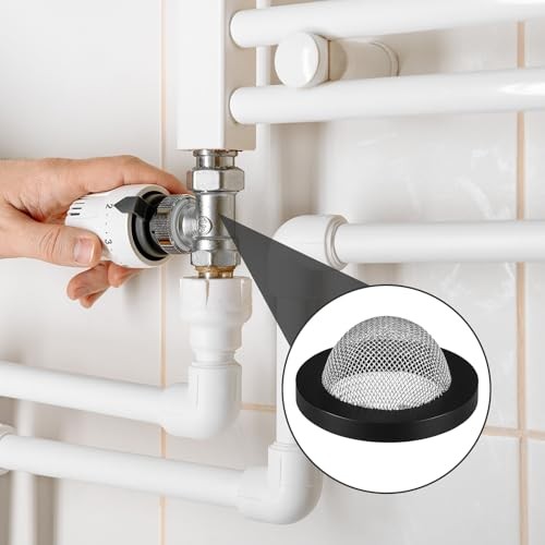 8pcs 3/4 Garden Hose Washers with Filter Screen, Hose Filter Washers,