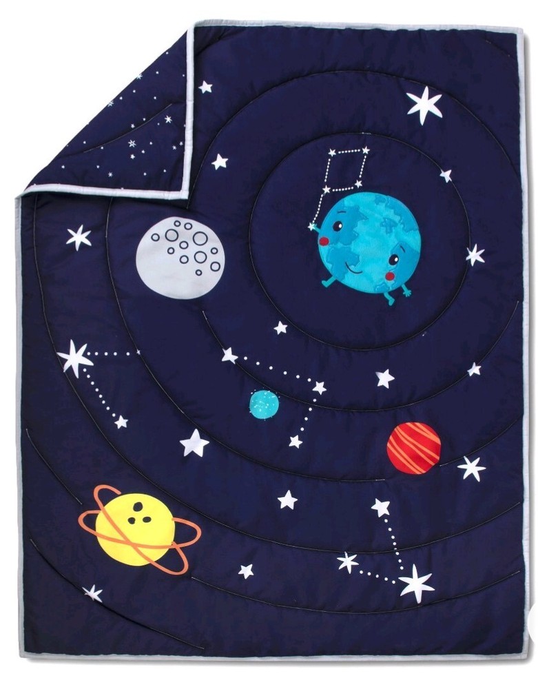 Fisher-Price Space Explorer 4-Piece Nursery Bedding Set
