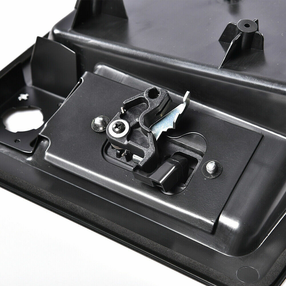 Fit For Ford E150 E250 E350 Rear Cargo Door Handle License Plate Bracket Black