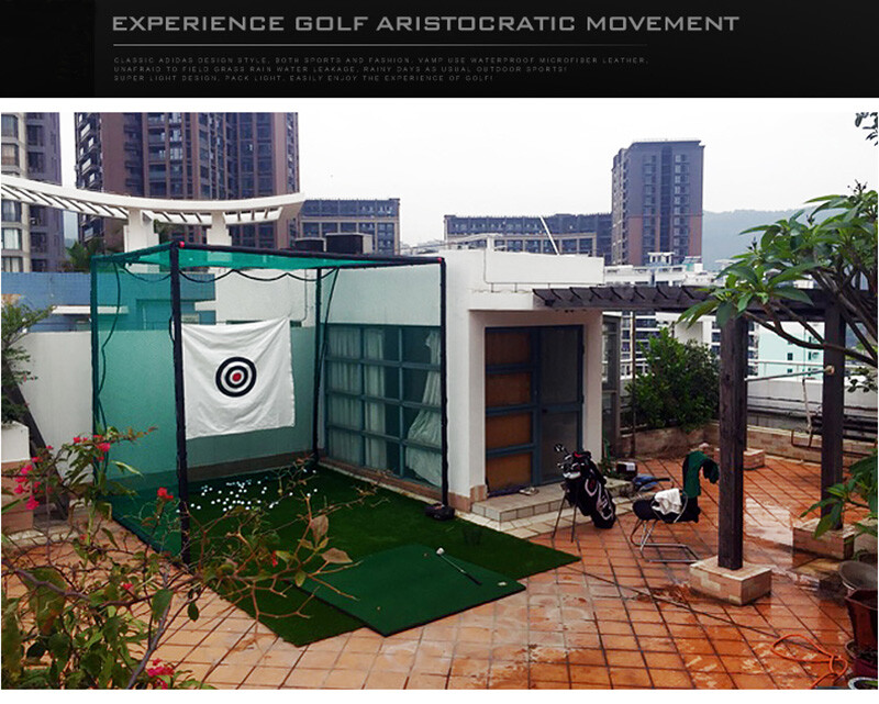 Hot Foldable Golf Practice Training Aid Golf Hitting Cage Practice Net Network