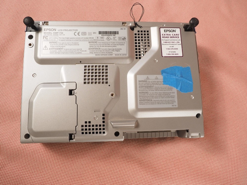 Epson PowerLite 735C LCD Projector