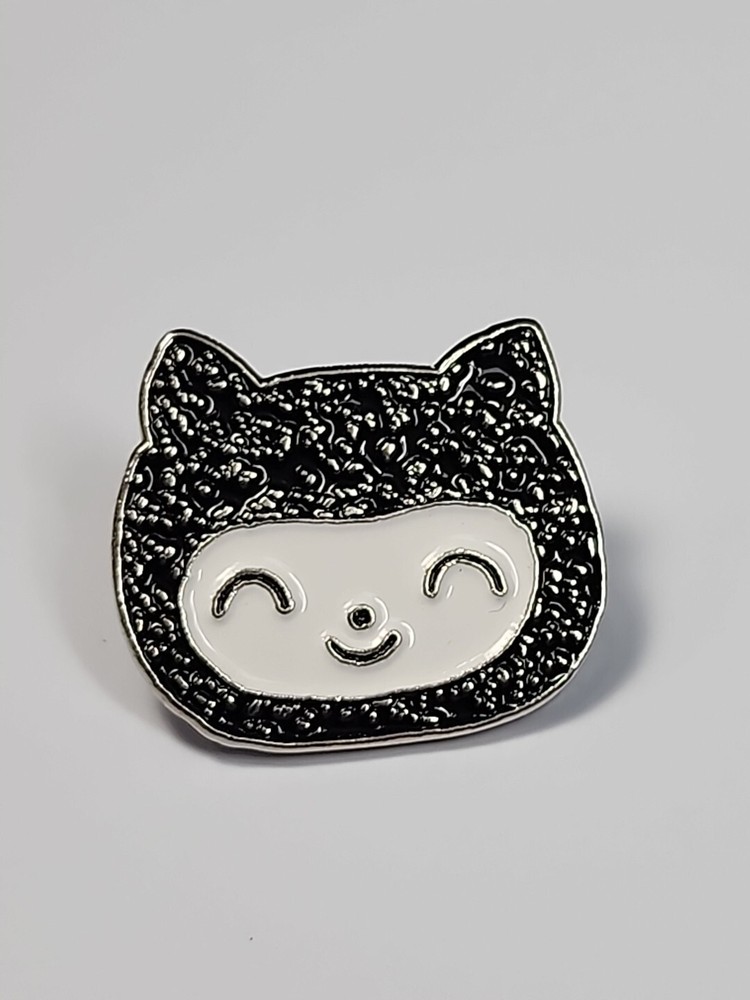 Cartoon Sheep Smile Face Lapel Pin
