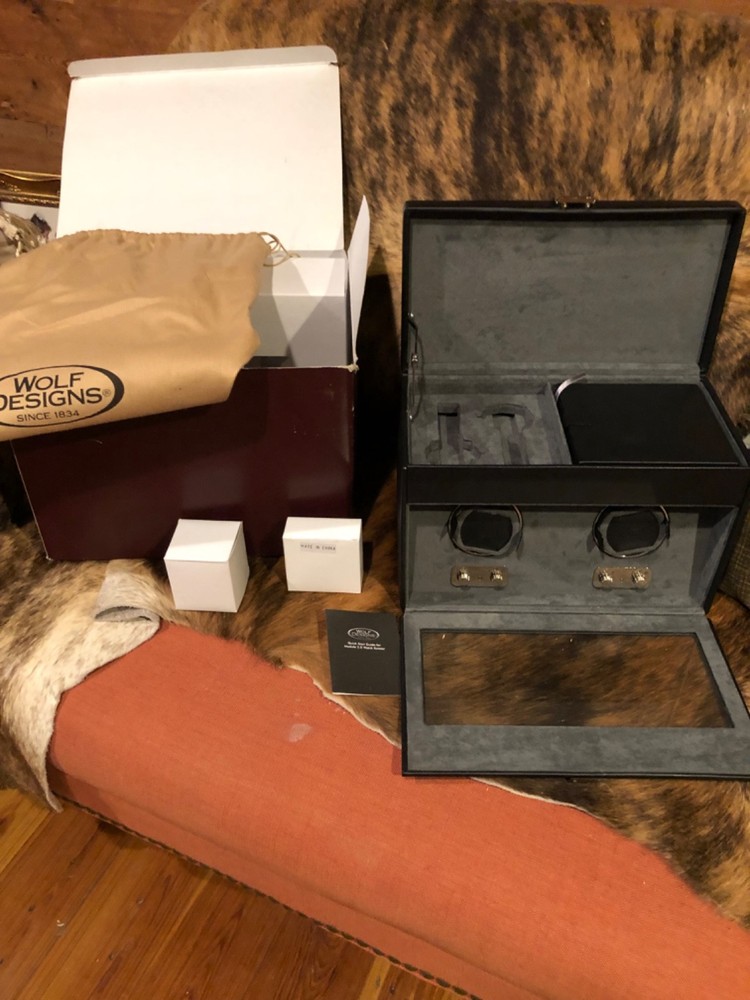 Wolf Heritage Double Watch Winder