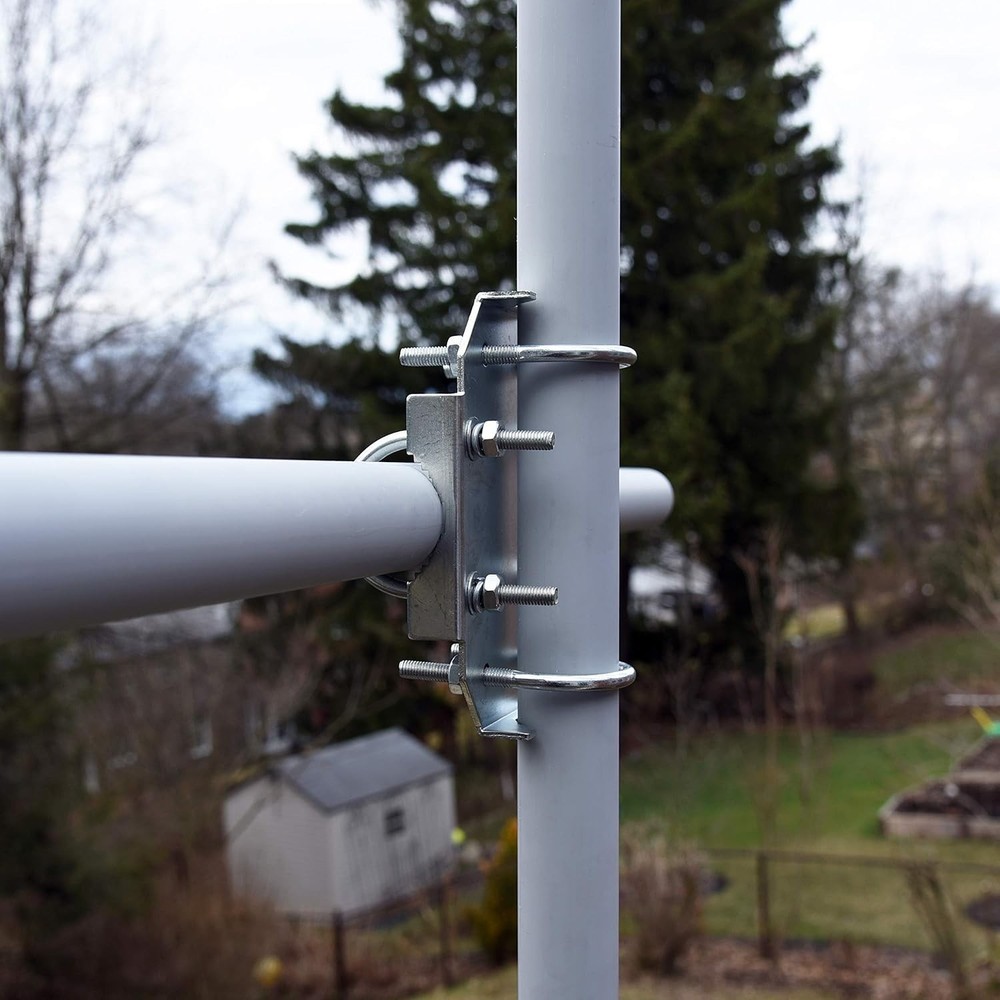 Mount Antenna Poles at 90° Angle - Kit Included=