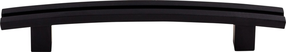 Top Knobs TK81BLK Inset Rail Pull 5" (c-c) Flat Black