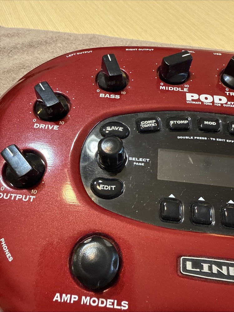 Line 6 PodXT Guitar Tone Processor Multi Effects Processor Pedal