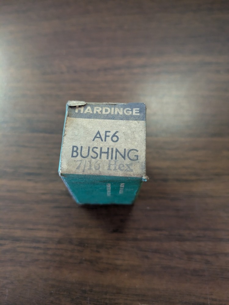 Hardinge AF6 Bushing, Multiple sizes
