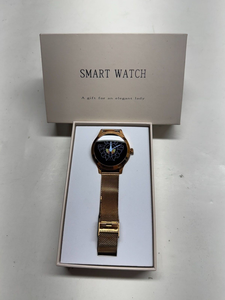 Smart watch Gold band