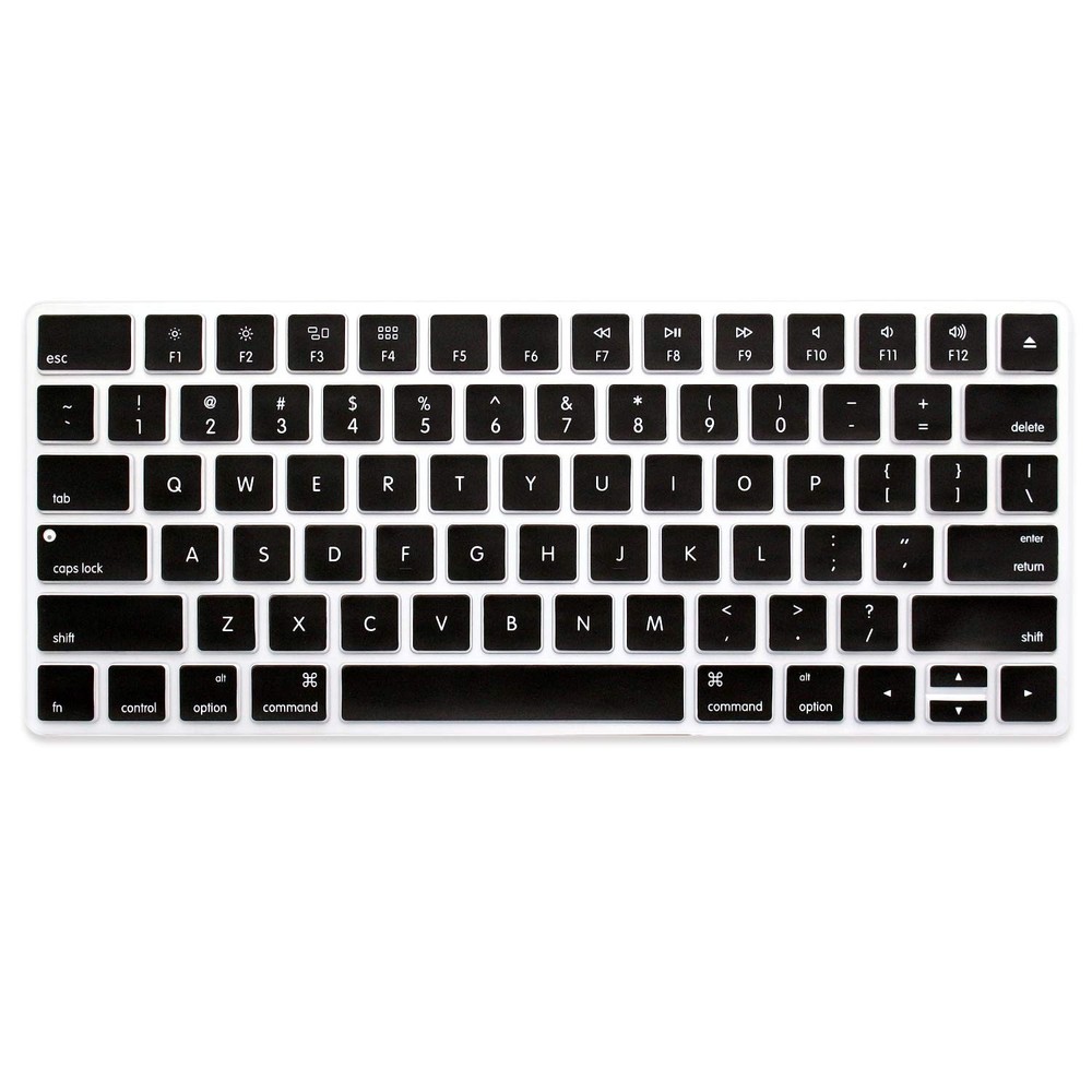 Ultra Thin Silicone Keyboard Protector Black for Magic Keyboard (MLA22LL/A)